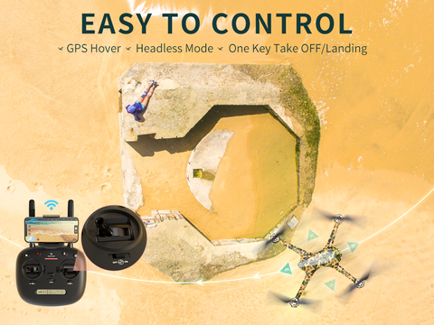 SNAPTAIN SP700 4K GPS Drone with Brushless Motor