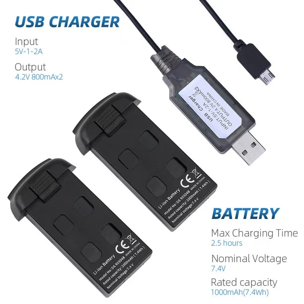 SNAPTAIN SP500 Official Replacement Battery Toy Drone Parts Snaptain