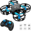 SNAPTAIN H823H Portable Mini Drone for Kids (Blue)