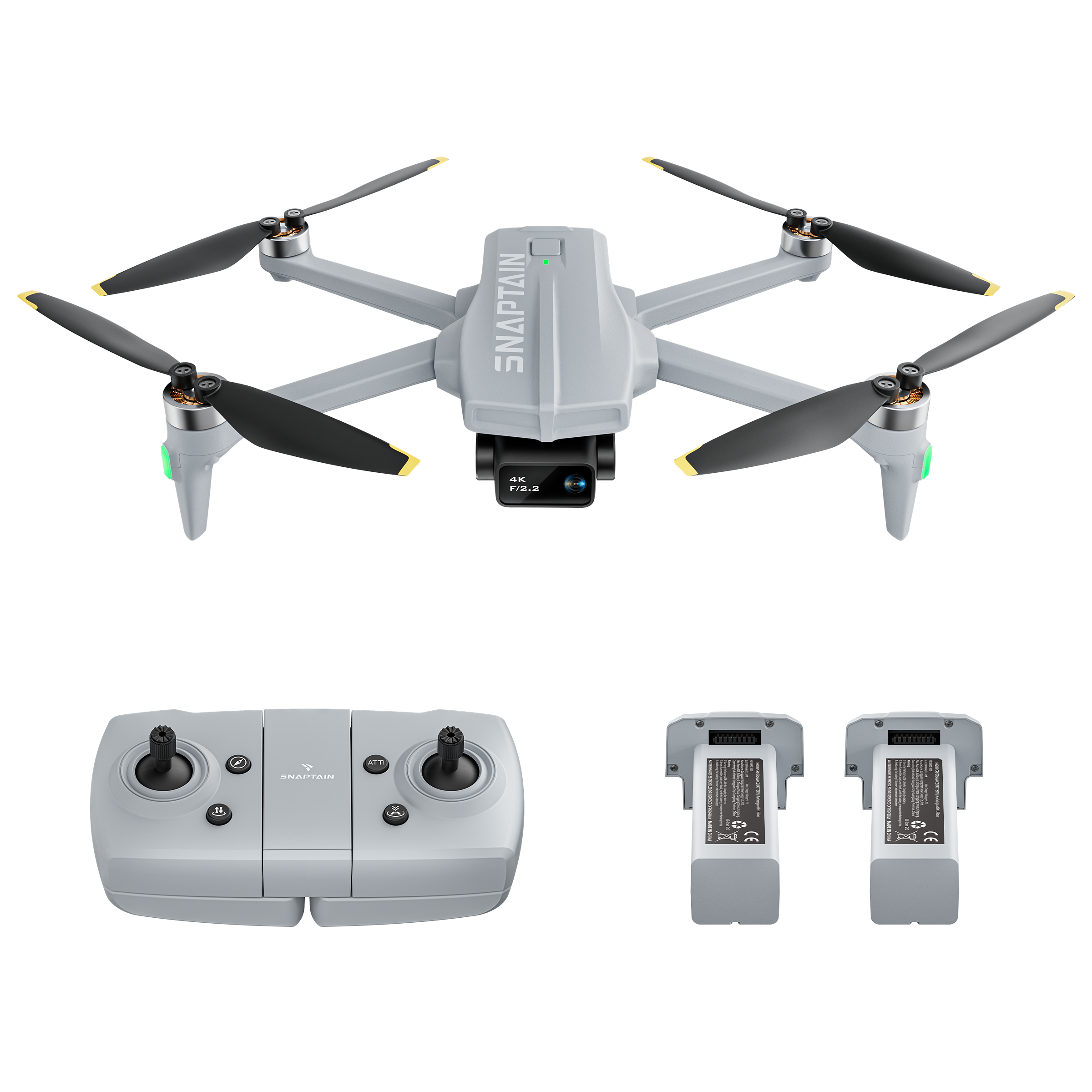 SNAPTAIN P10 GPS Beginner Drone with 4K Camera