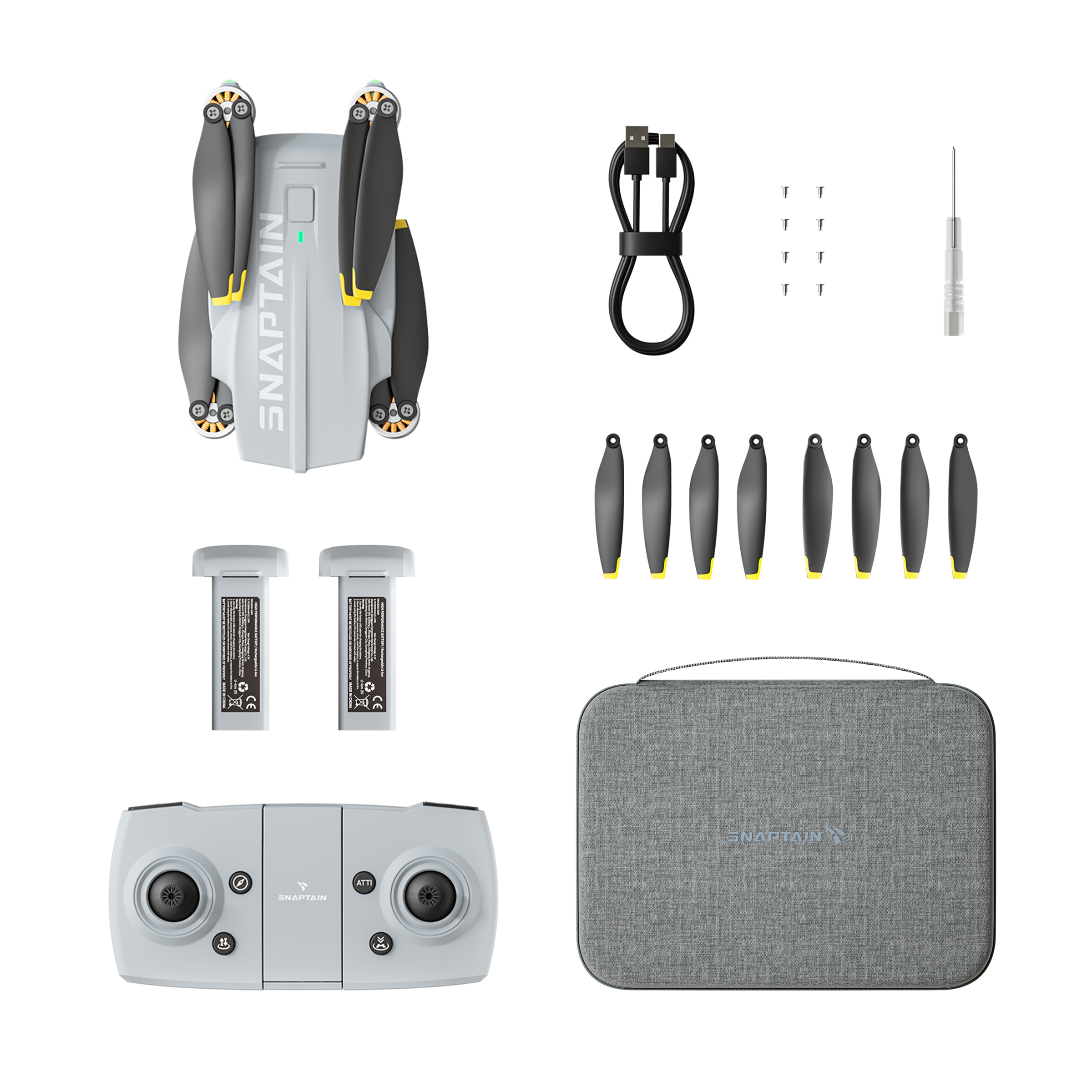 SNAPTAIN P10 GPS Beginner Drone with 4K Camera