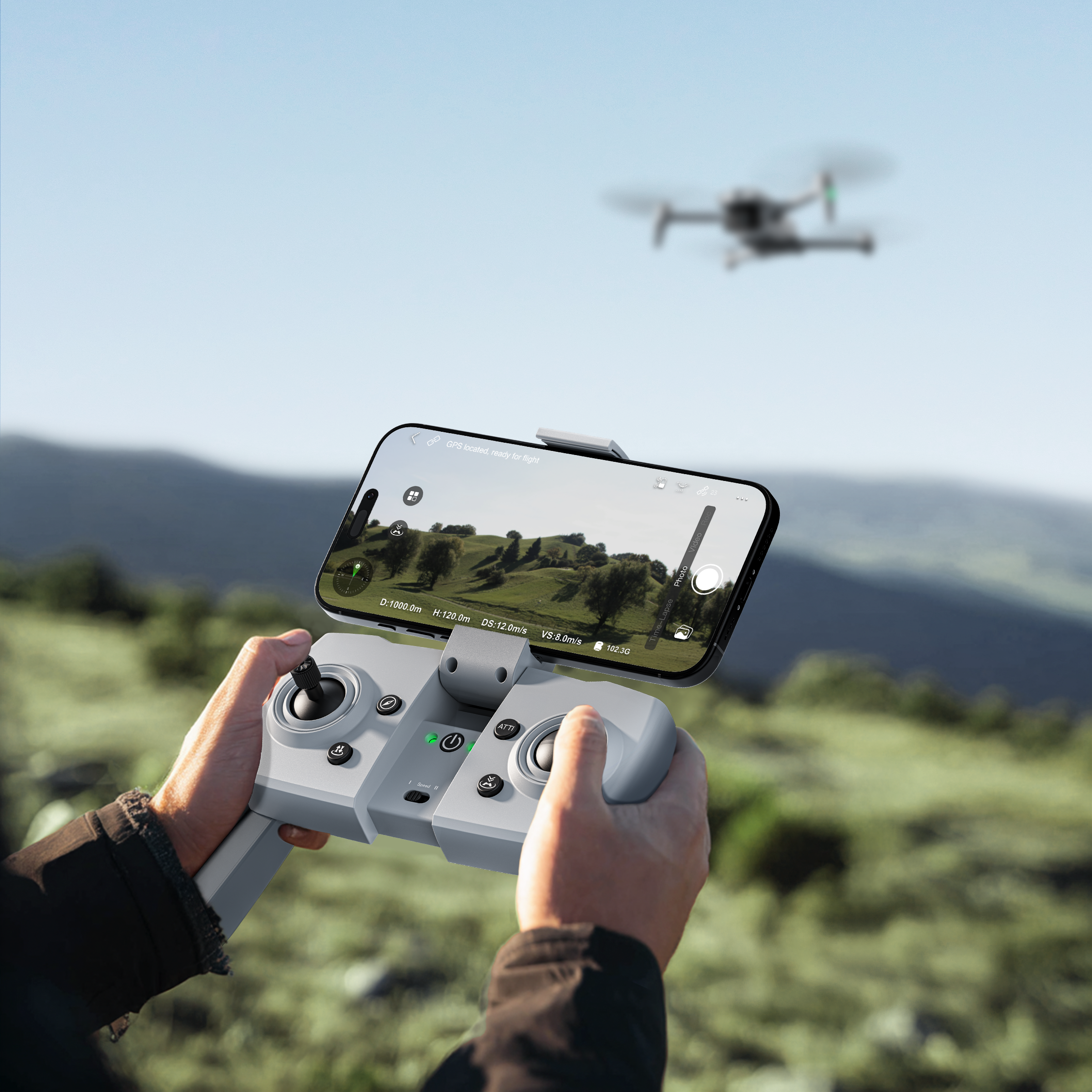 SNAPTAIN P10 GPS Beginner Drone with 4K Camera