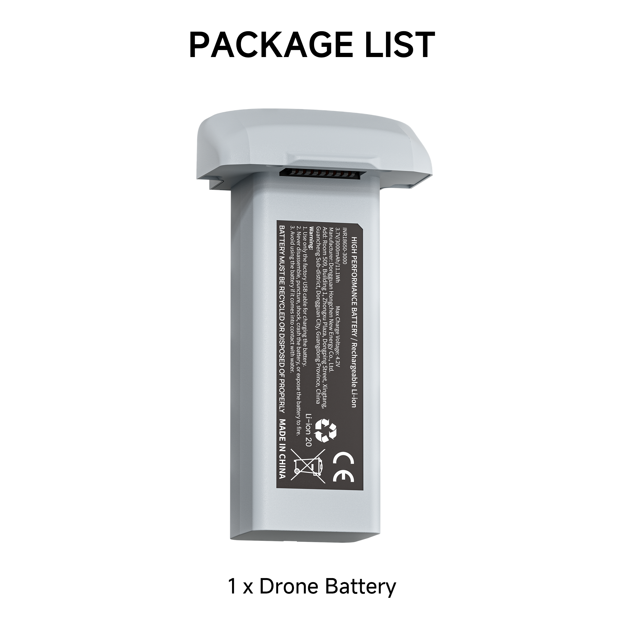 SNAPTAIN P10 Drone Replacement Battery