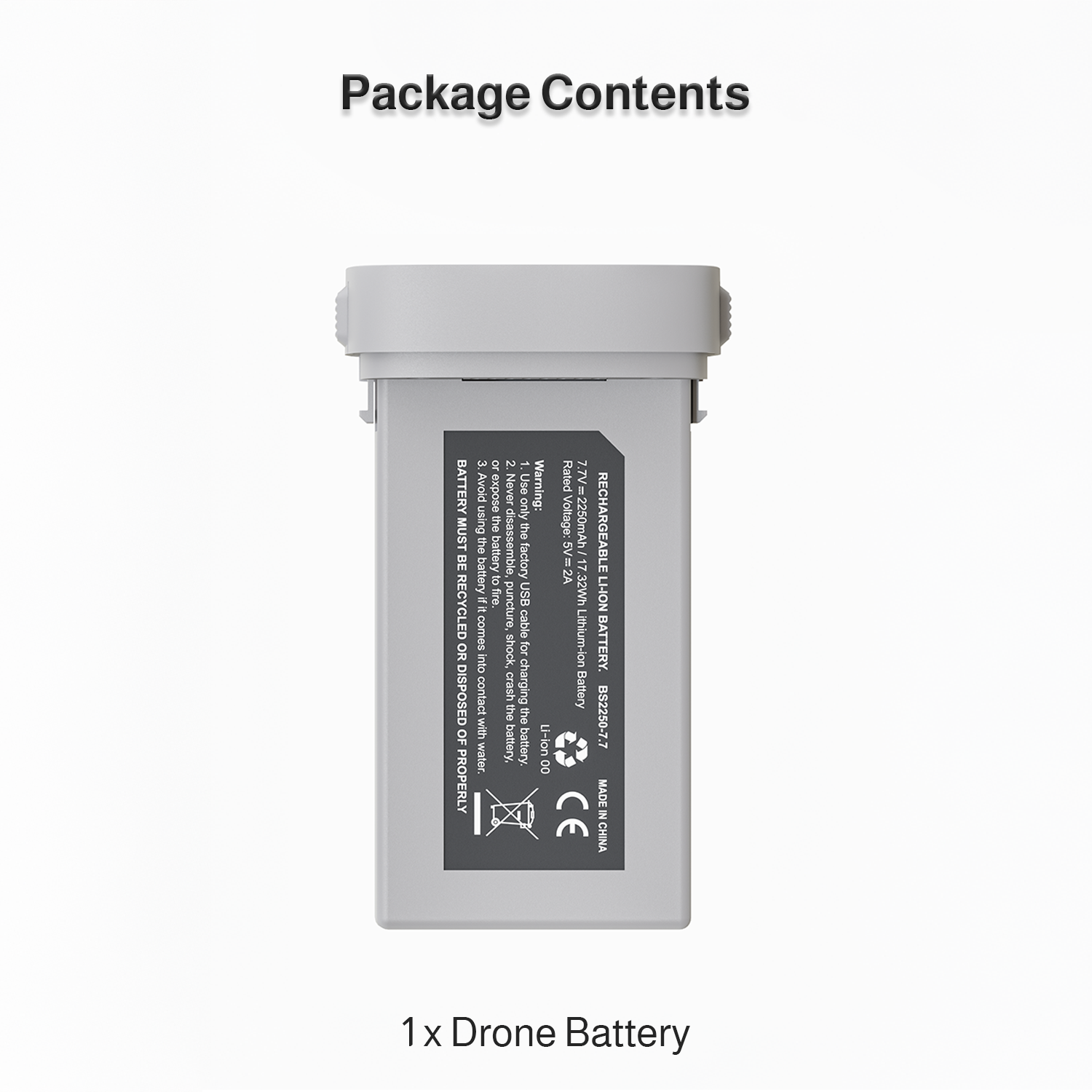 SNAPTAIN P40 LITE DRONE Replacement Battery