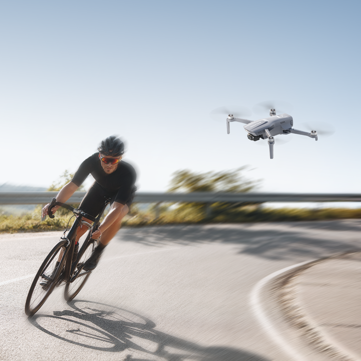 SNAPTAIN P40 LITE 3-Axis Gimbal 4K Camera Drone Bundle