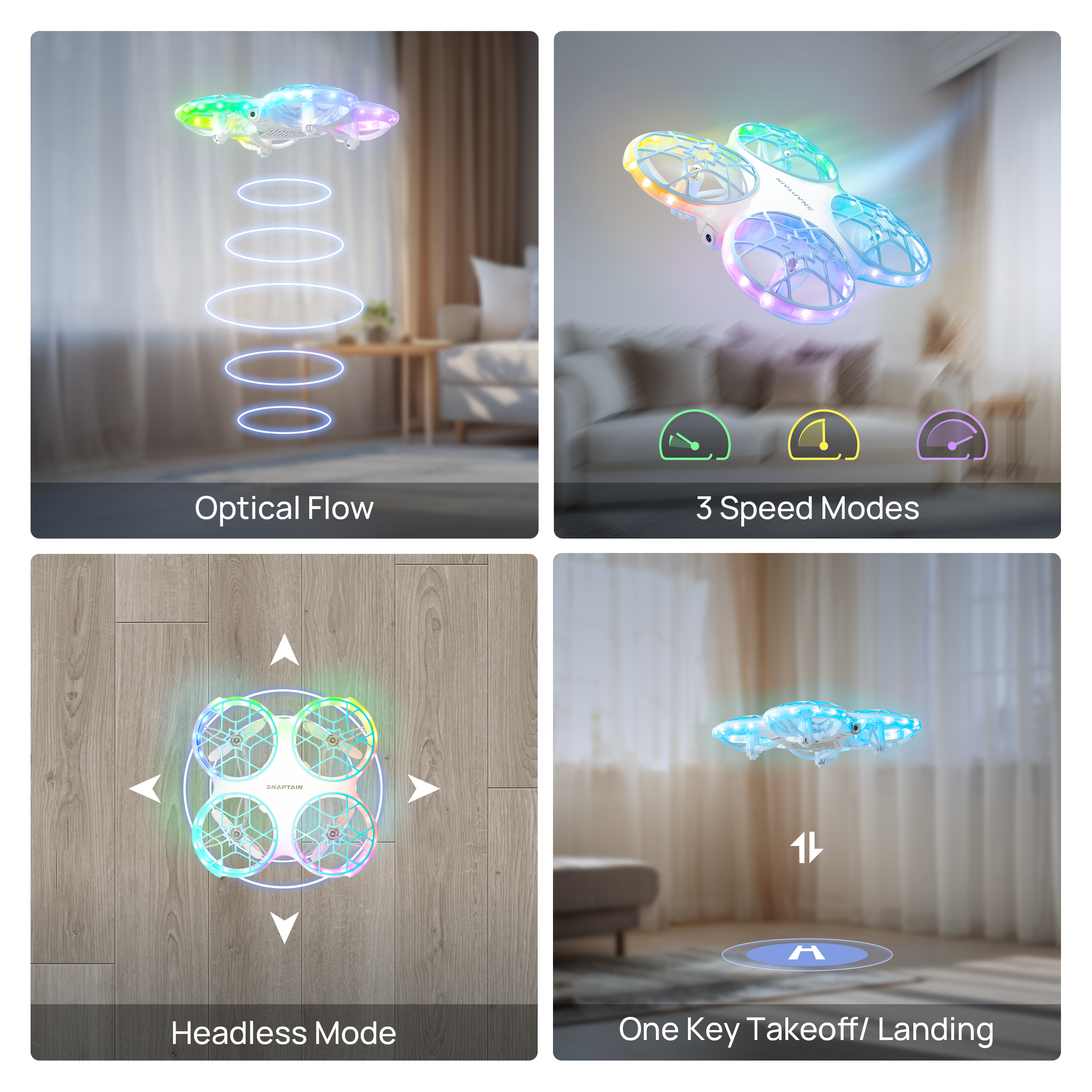 Snaptain K30 Mini In-Door Drone with Camera for Kids