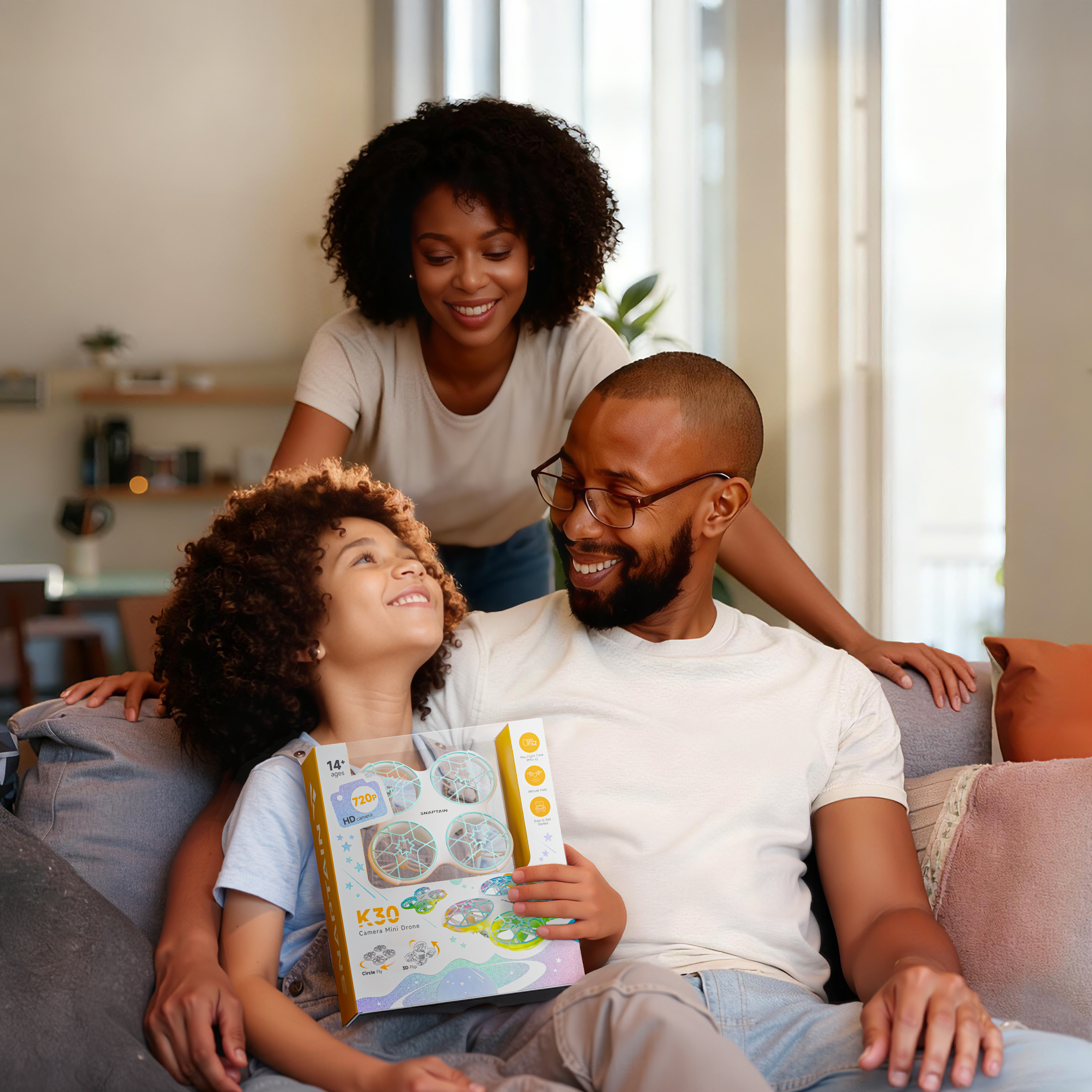 Snaptain K30 Mini In-Door Drone with Camera for Kids