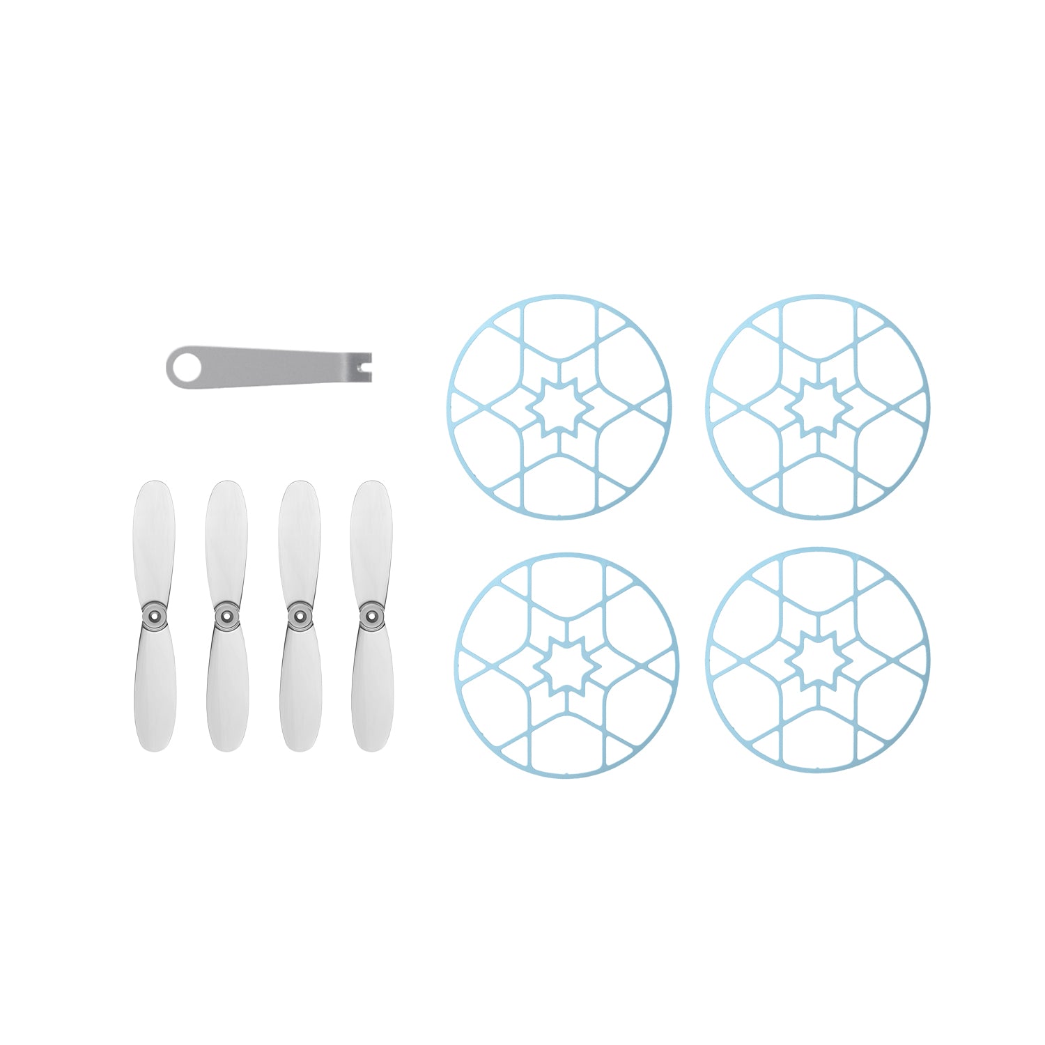 SNAPTAIN K30 Replacement Drone Accessory Kit Propellers Propeller Guards