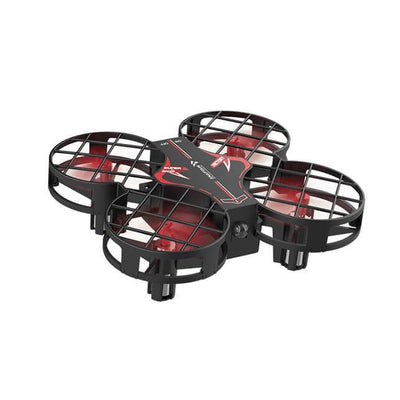 SNAPTAIN H823H Portable Mini Drone for Kids, RC Pocket Quadcopter (Red)